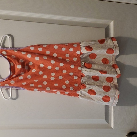 Mini Boden Summer Dress Size 4/5 Polka Dot - Picture 4 of 6